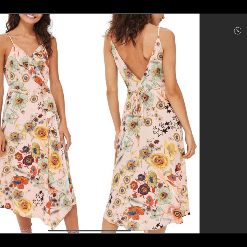 Topshop wrap dress